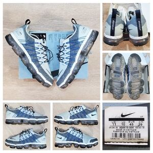 Nike Air VaporMax Run Utility Shoes Men's 11 Gray Running Sneakers AQ8810-006